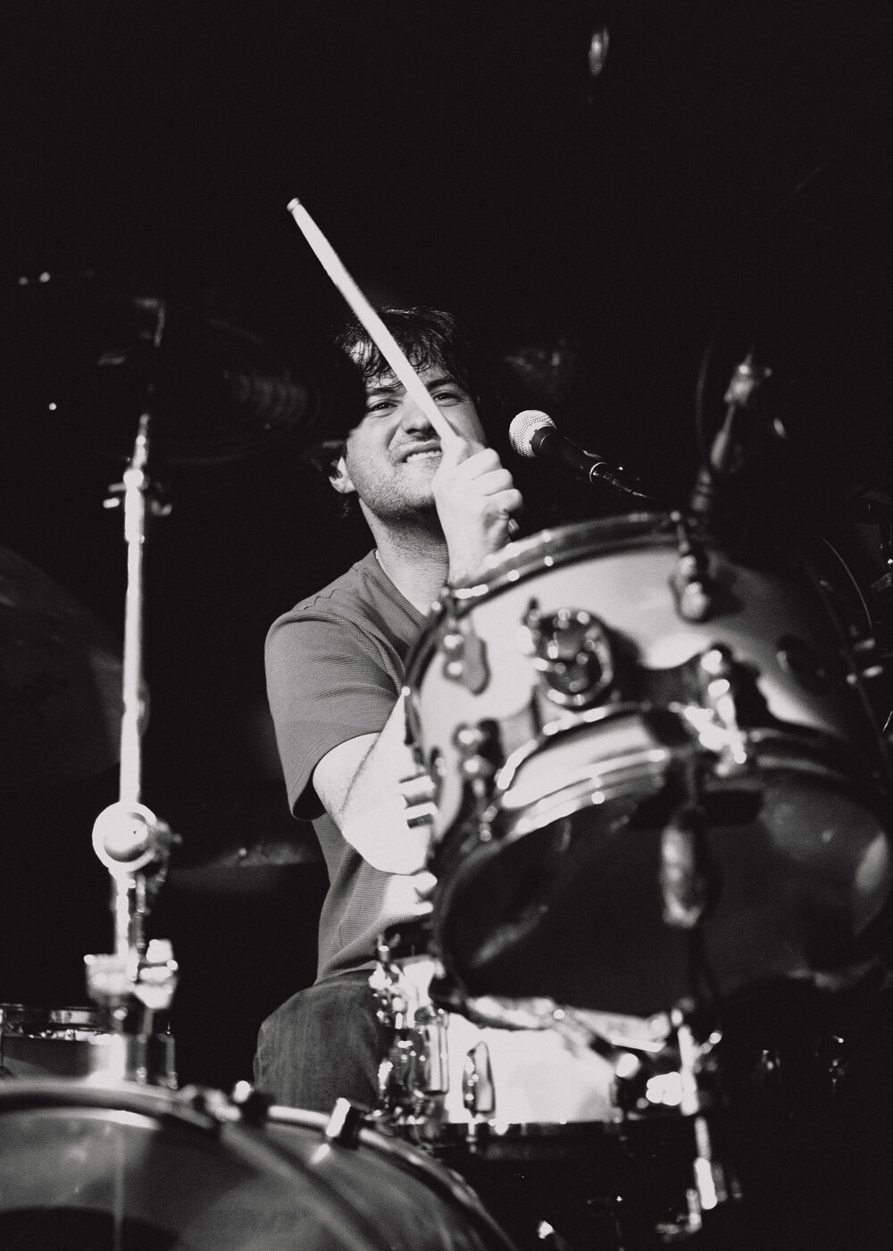Adi Malka, drum instructor, performing live