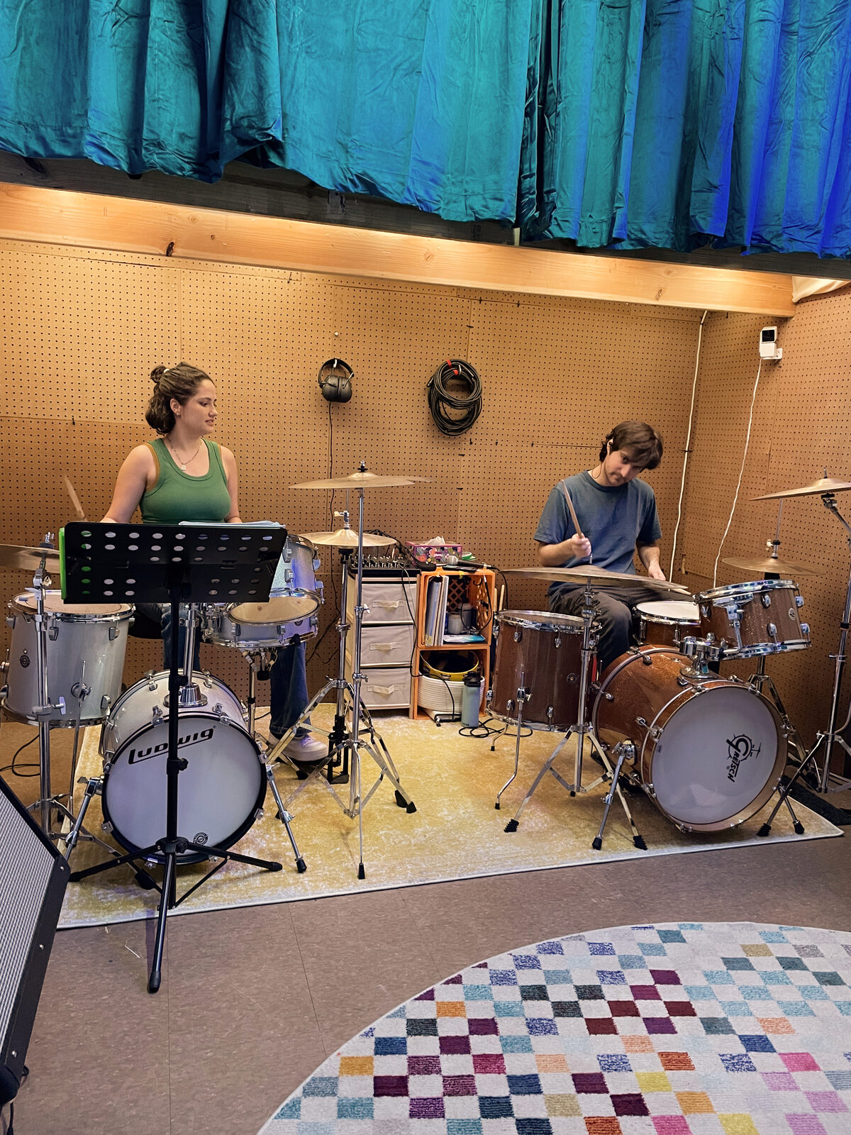 Adi Malka Drums studio, view 2